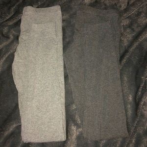 Gray Leggings